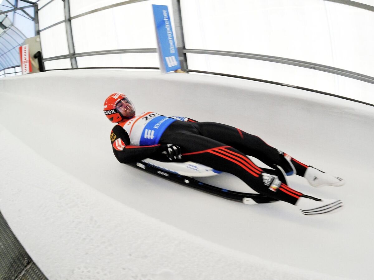 санный спорт скорость