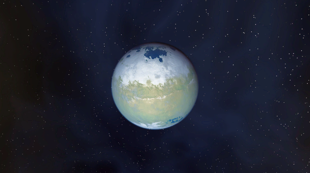 Кеплер 438 в. Авторская графика