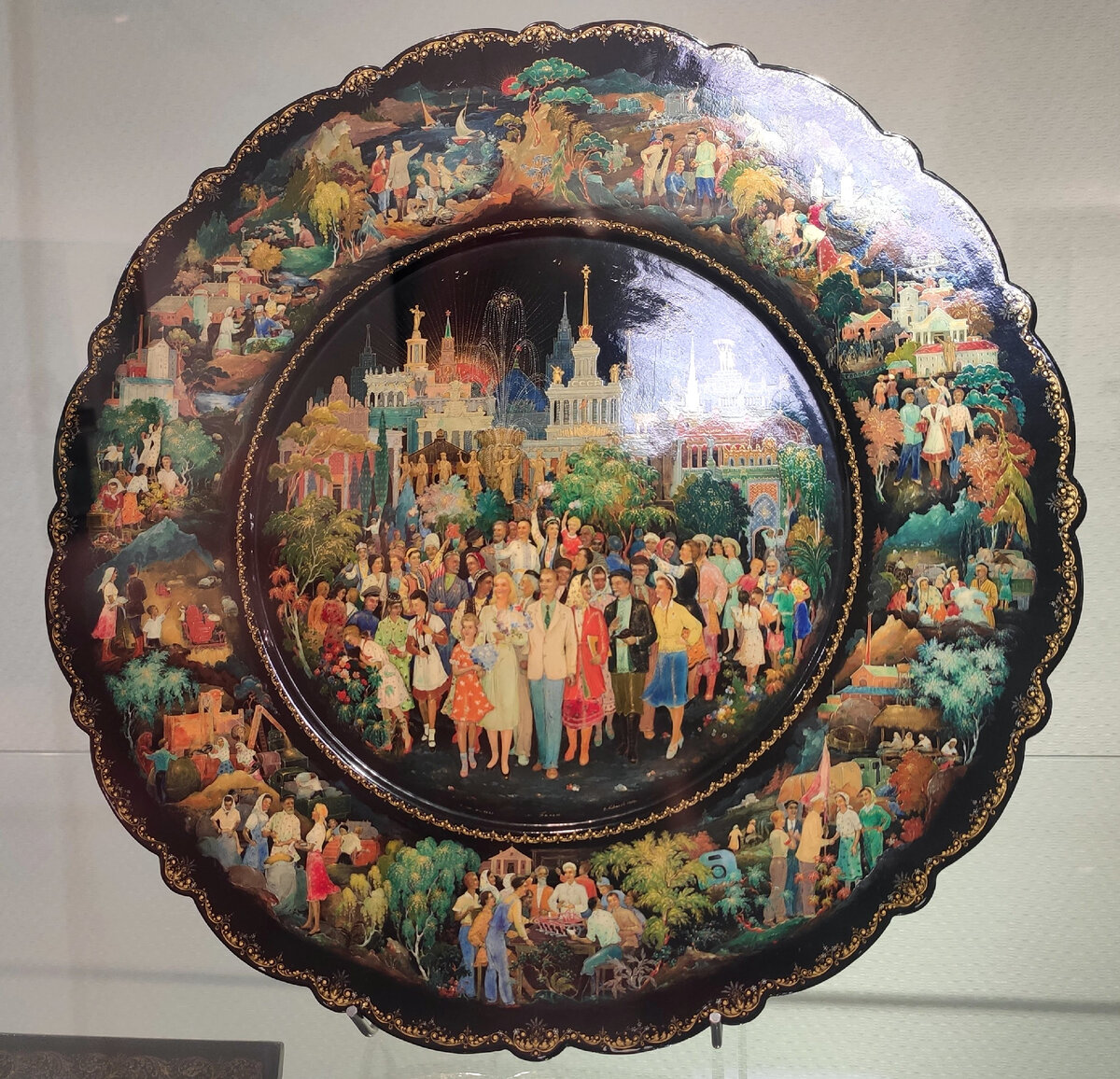 "Расцветай, земля колхозная". 1955 г. Ковалёв А. В.