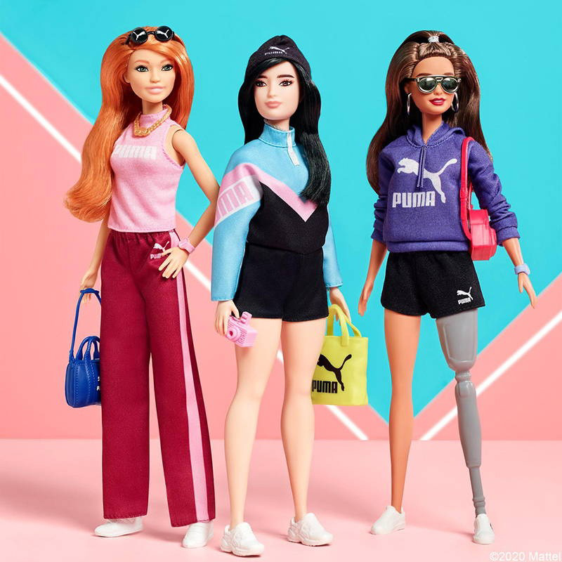 Mattel barbie kolekce on sale puma