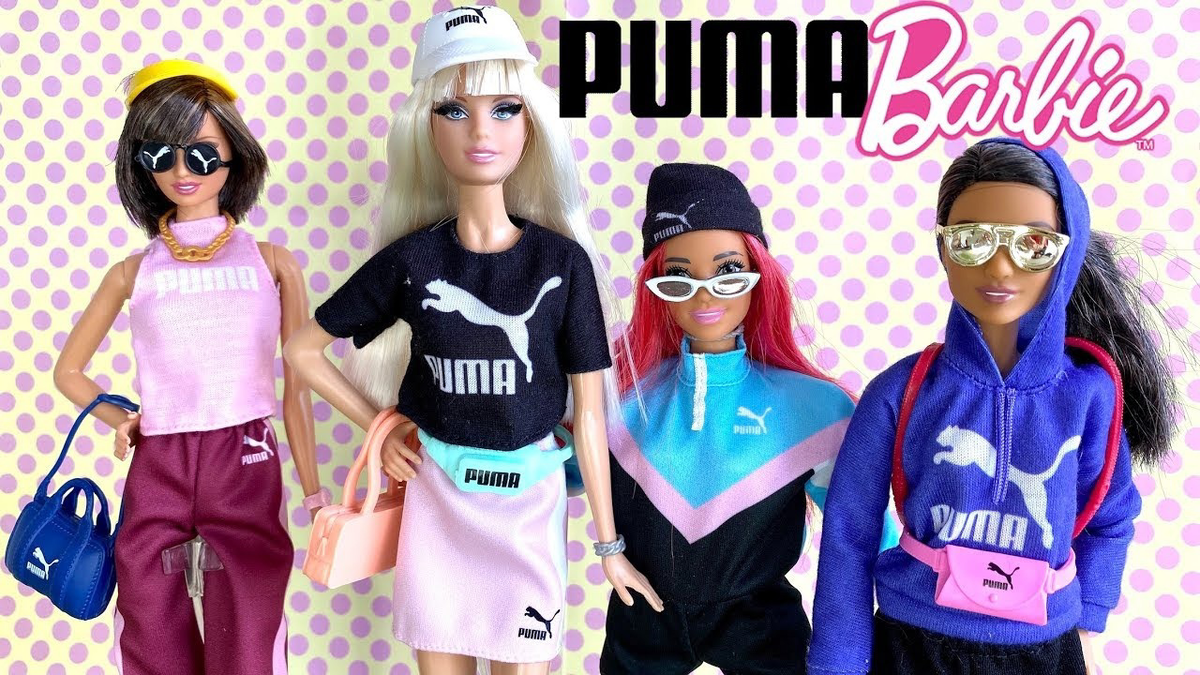 Barbie PUMA Fashion Pack 2020 RESTYLED DOLL CATALOG