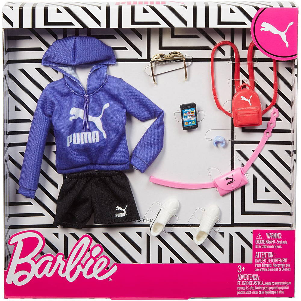 Barbie PUMA Fashion Pack 2020 RESTYLED DOLL CATALOG