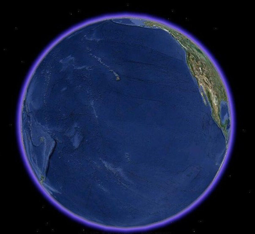 Тише спутник. Тихий океан вид из космоса. Земля со стороны Тихого океана. Земля из космоса со стороны Тихого океана. Земоя со стороны Тихогоокеана.