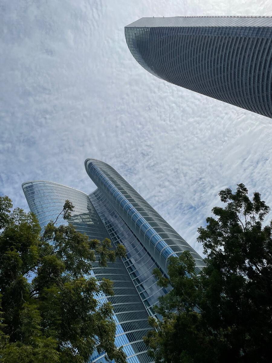 Облака невероятные, как каракуль))