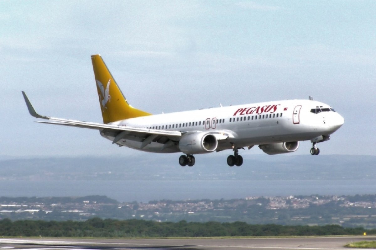    Экстренно севший в Анталье самолет Pegasus продолжил полет в Эр-Рияд