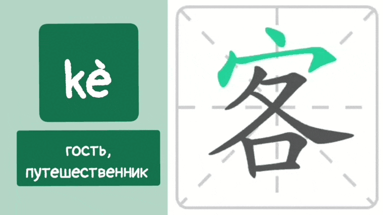 ИЕРОГЛИФ ГОСТЬ, ПУТЕШЕСТВЕННИК 