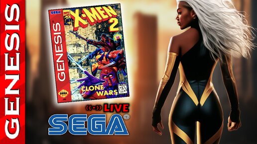 Играем в X-Men 2: Clone Wars на SEGA Mega Drive / Genesis