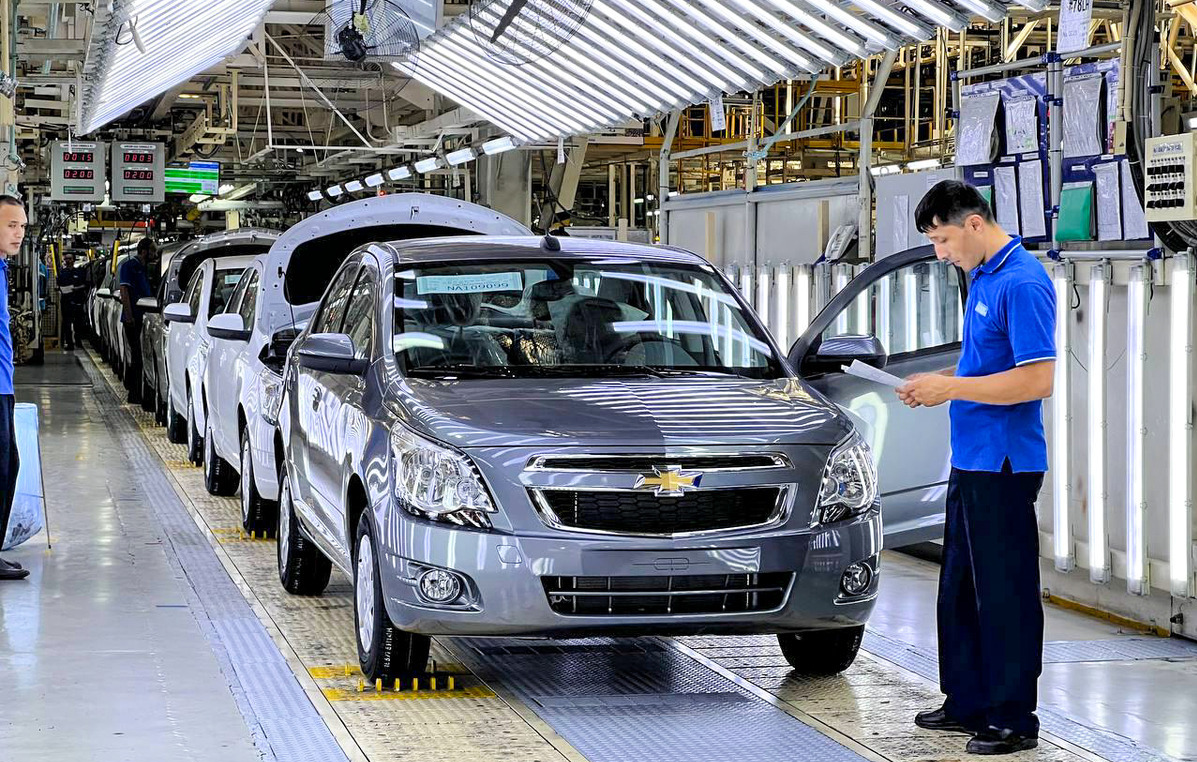 С 2021 года UzAuto Motors демонстрирует уверенный рост объема выпуска своей продукции 