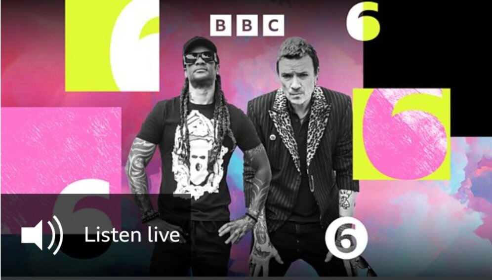 Скриншот с сайта BBC Radio 6 Music.