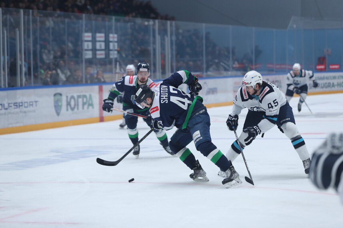   В Сургуте состоялся хоккейный матч «Югра» - «Норильск»