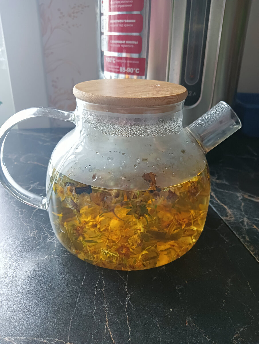 Чай на травах .