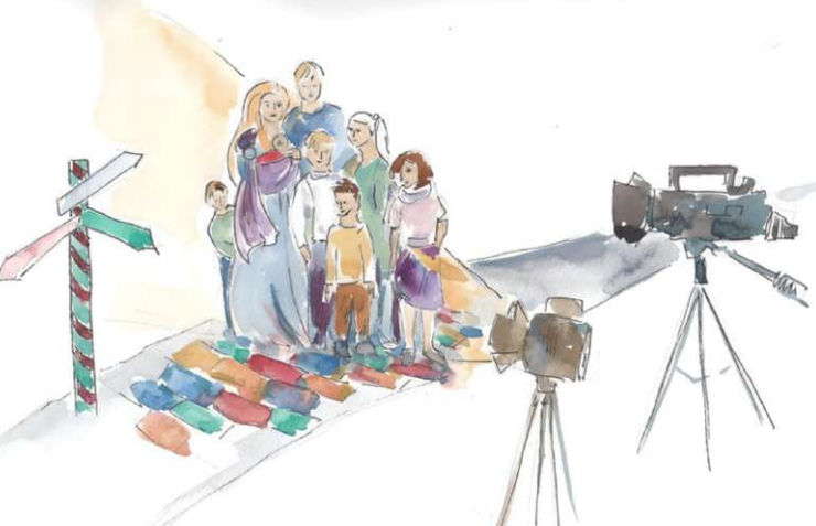 Иллюстрация к моей главе в книге "Круги по воде"