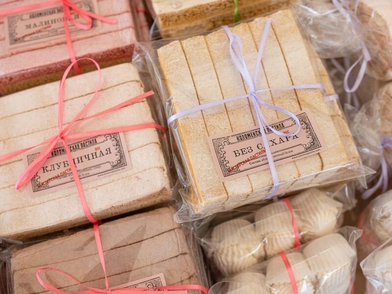 Коломенская пастила бывает со множеством разных вкусов