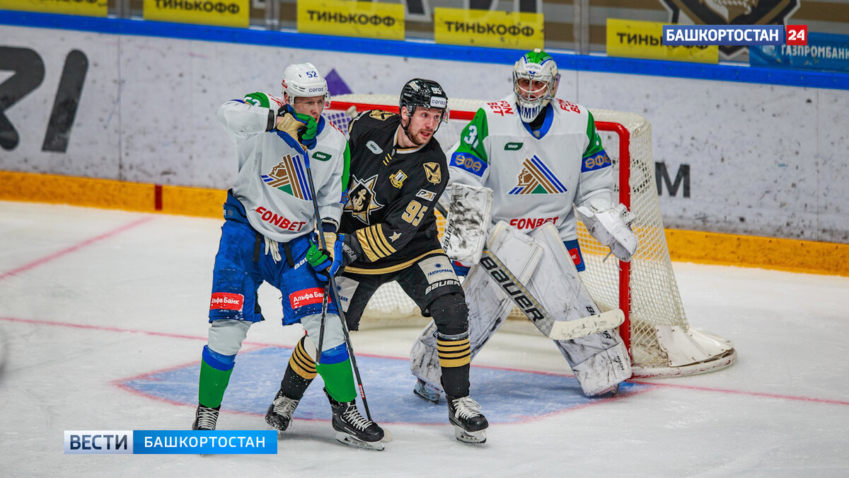    Уфимский ХК «Салават Юлаев» в овертайме уступил «Адмиралу» во Владивостоке