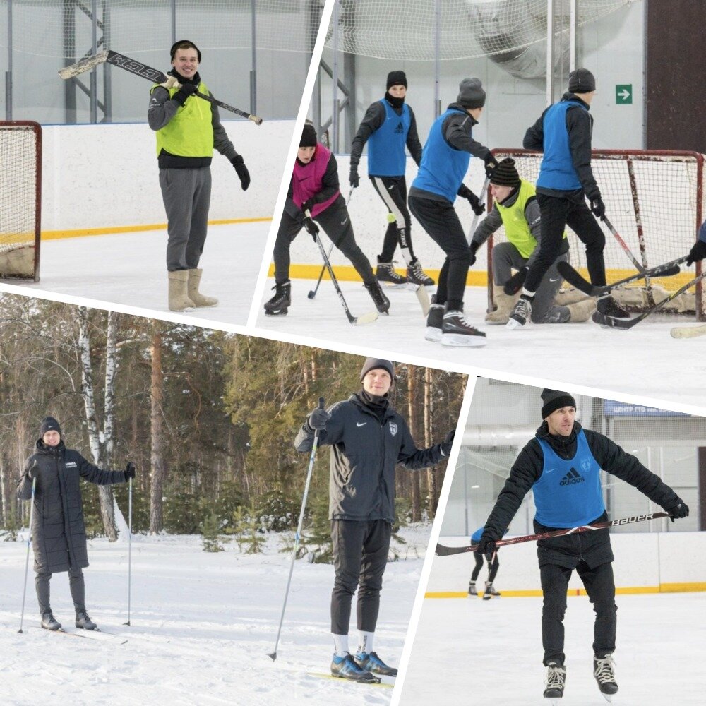 Футболисты "Торпедо" из Миасса готовятся к футбольным тренировкам. Фото t.me/torpedomiass