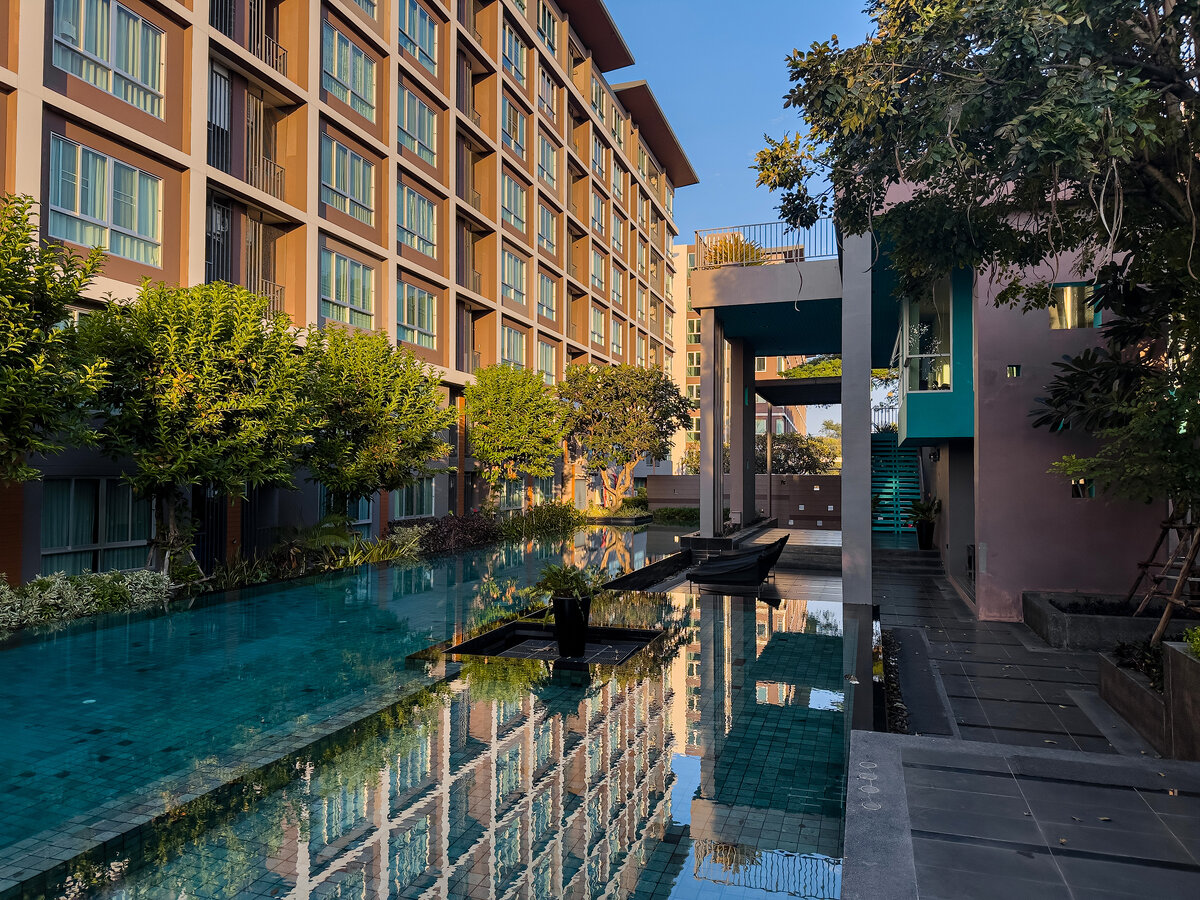 В этом кондо я снимал квартиру за 30.000 рублей в месяц