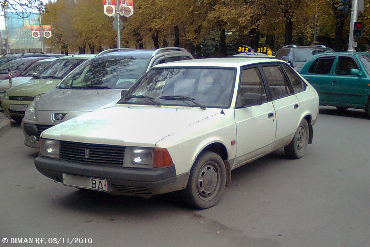 Москвич-2141, 1992 года выпуска.