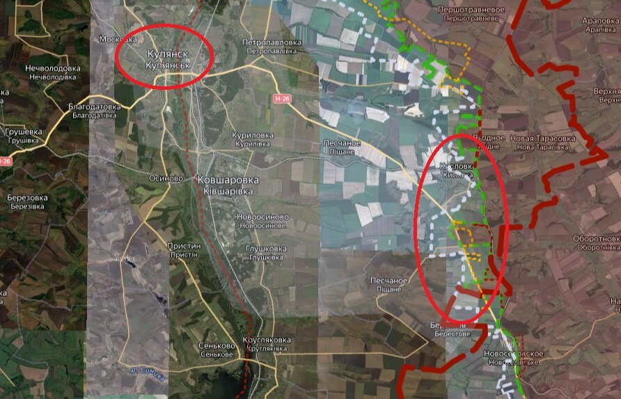 Справа овал - район о котором будем говорить