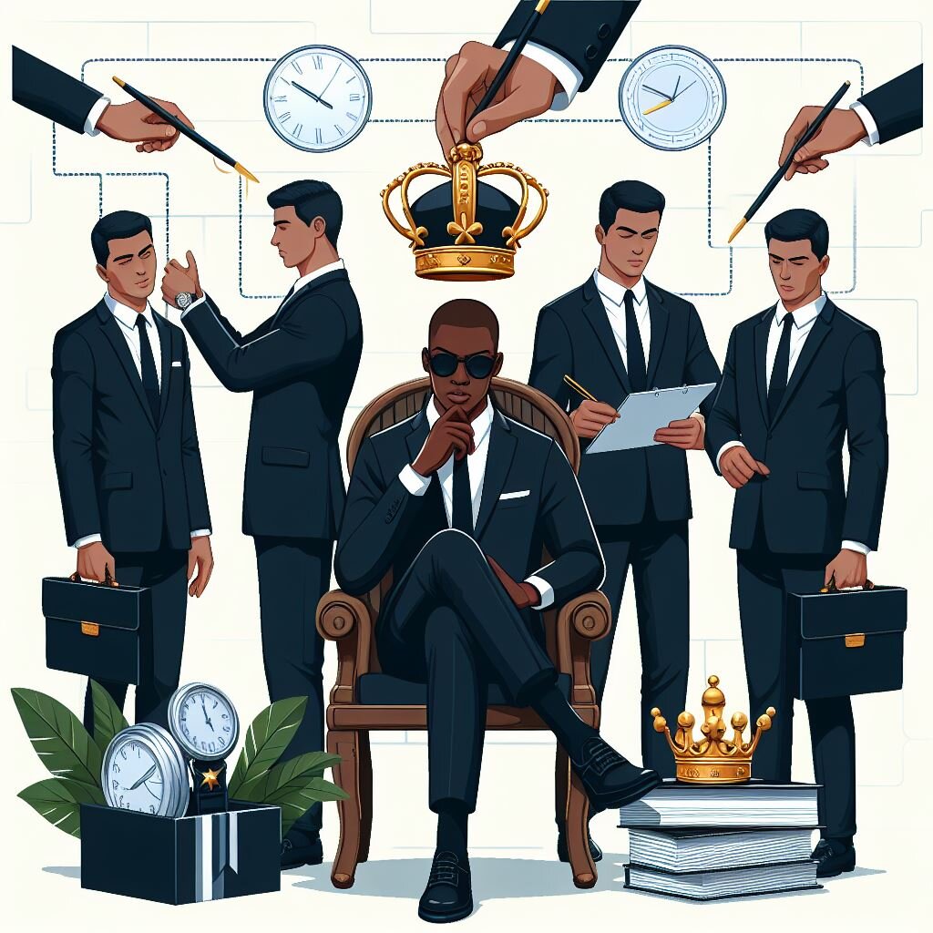 Сними корону и поставь задачу правильно - получишь результат вовремя и качественно!