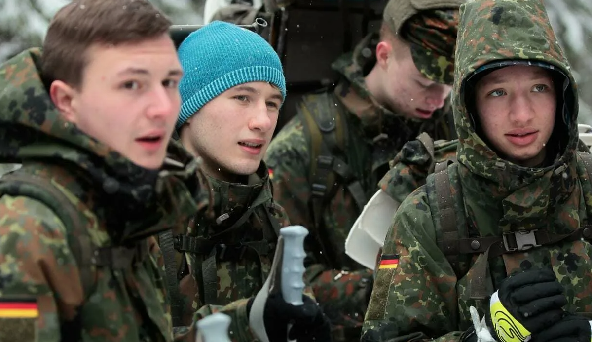Бундесвер новобранцы