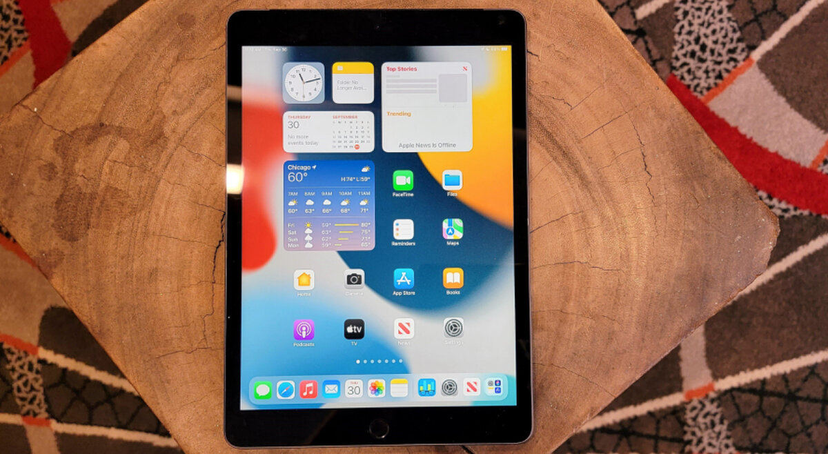 iPad 2021. Последний с кнопкой под экраном 