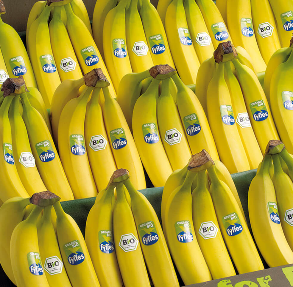 Штрих коды бананов