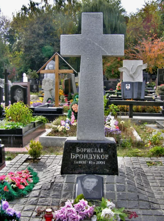 Место захоронения Борислава Брондукова