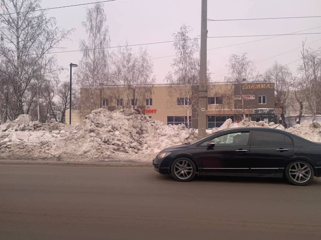 Они обломали деревья и кустарник: кучи снега привели Челябинск к серьезной  проблеме | Царьград. Урал | Дзен