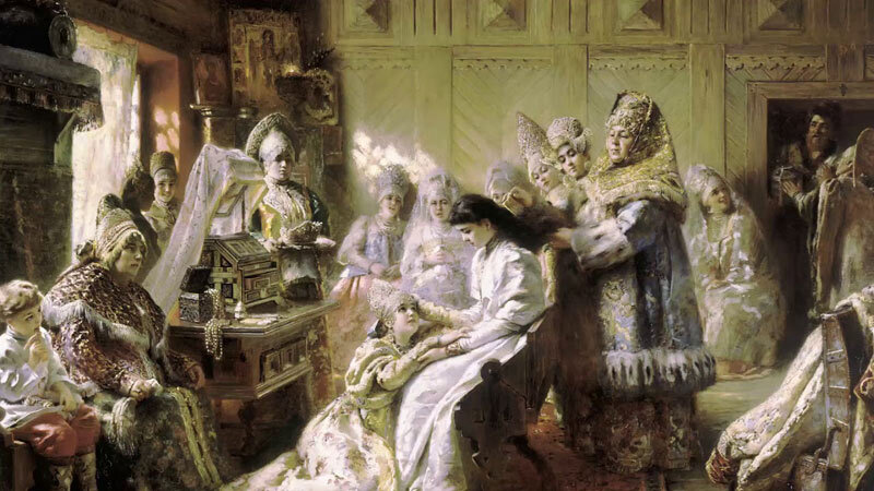 К.Маковский. Под венец. Источник: wikipedia.org