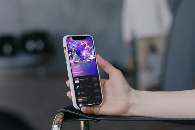    Подборки от Apple зачастую содержат очень неплохие игры. Изображение: smartmockups.com