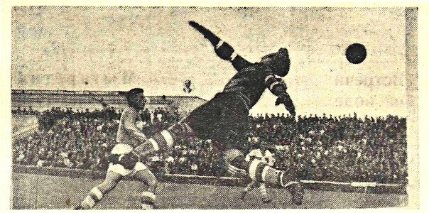 Вратарь московского "Металлурга"  