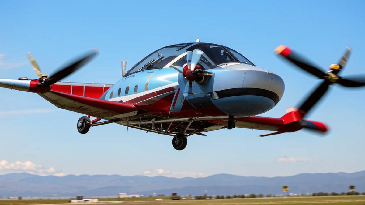 Экспериментальный самолет // источник: нейросеть Kandinsky 3.1