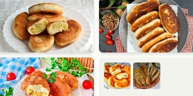 Пирожки, жаренные на сковороде: рецепты с фото