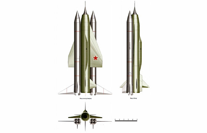 Межконтинентальная крылатая ракета «Буря»./ Фото: ru.djvu.online