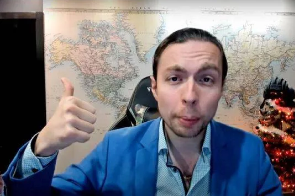 Сабж, скрин с одного из его видео