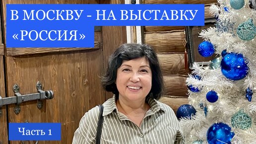 В МОСКВУ - НА ВЫСТАВКУ «РОССИЯ». Часть 1. Как мы доехали из региона и где поселились