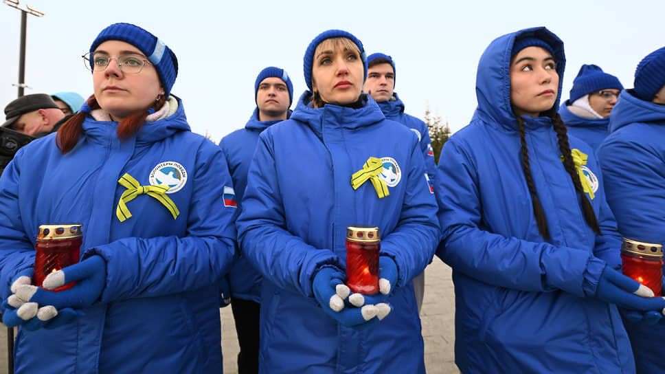 Фото: Дмитрий Азаров / Коммерсантъ📷Церемония открытия мемориала