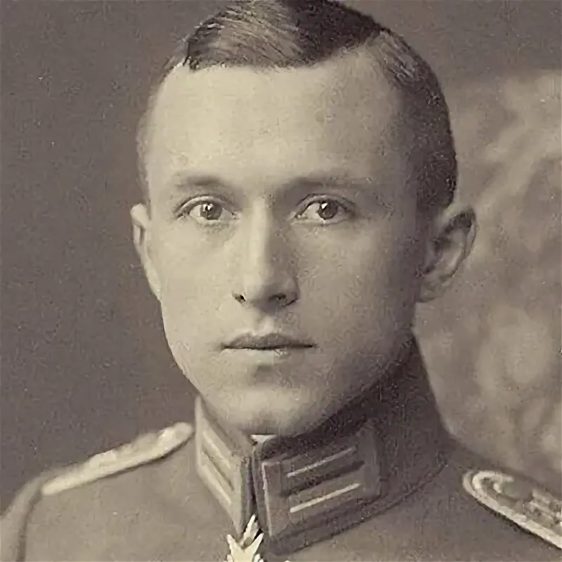 Молодой Юнгер.