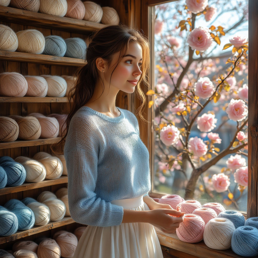 Составы пряжи для летних вещей как правило растительного происхождения