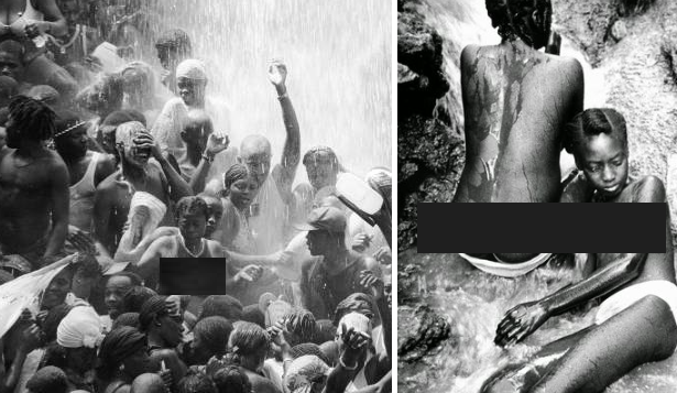 Тысячи гаитян каждый год совершают паломничество в Виль Бонер к древнему водопаду Со-д'О, чтобы принять участие в довольно странном обряде вуду, поклоняясь богине любви Эрзули.-4