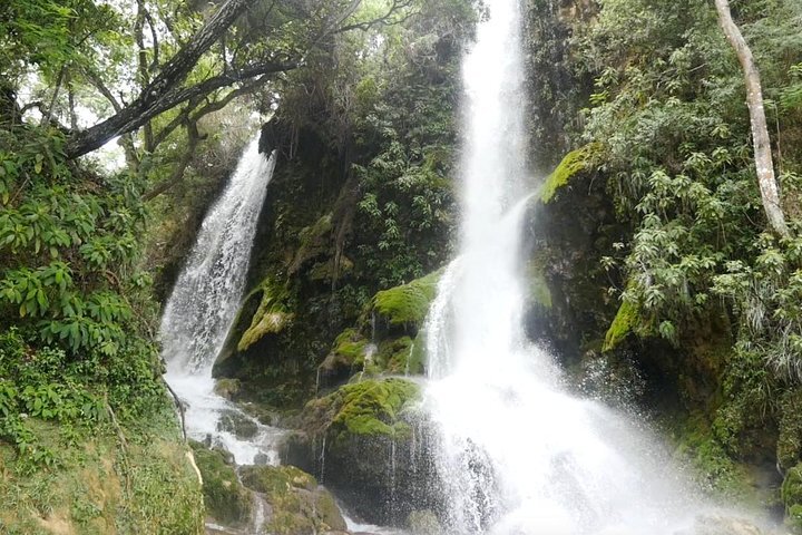 Тысячи гаитян каждый год совершают паломничество в Виль Бонер к древнему водопаду Со-д'О, чтобы принять участие в довольно странном обряде вуду, поклоняясь богине любви Эрзули.-2