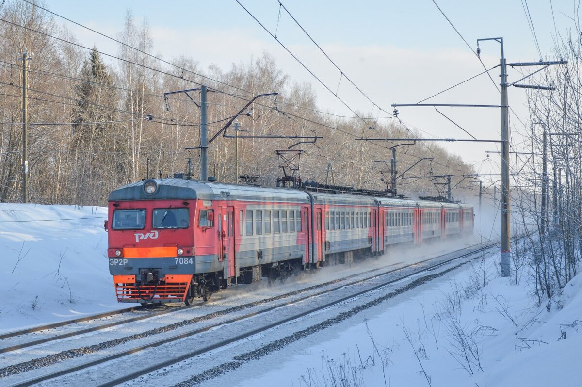 Электропоезд ЭР2Р-7084, Сасово-Рязань 1