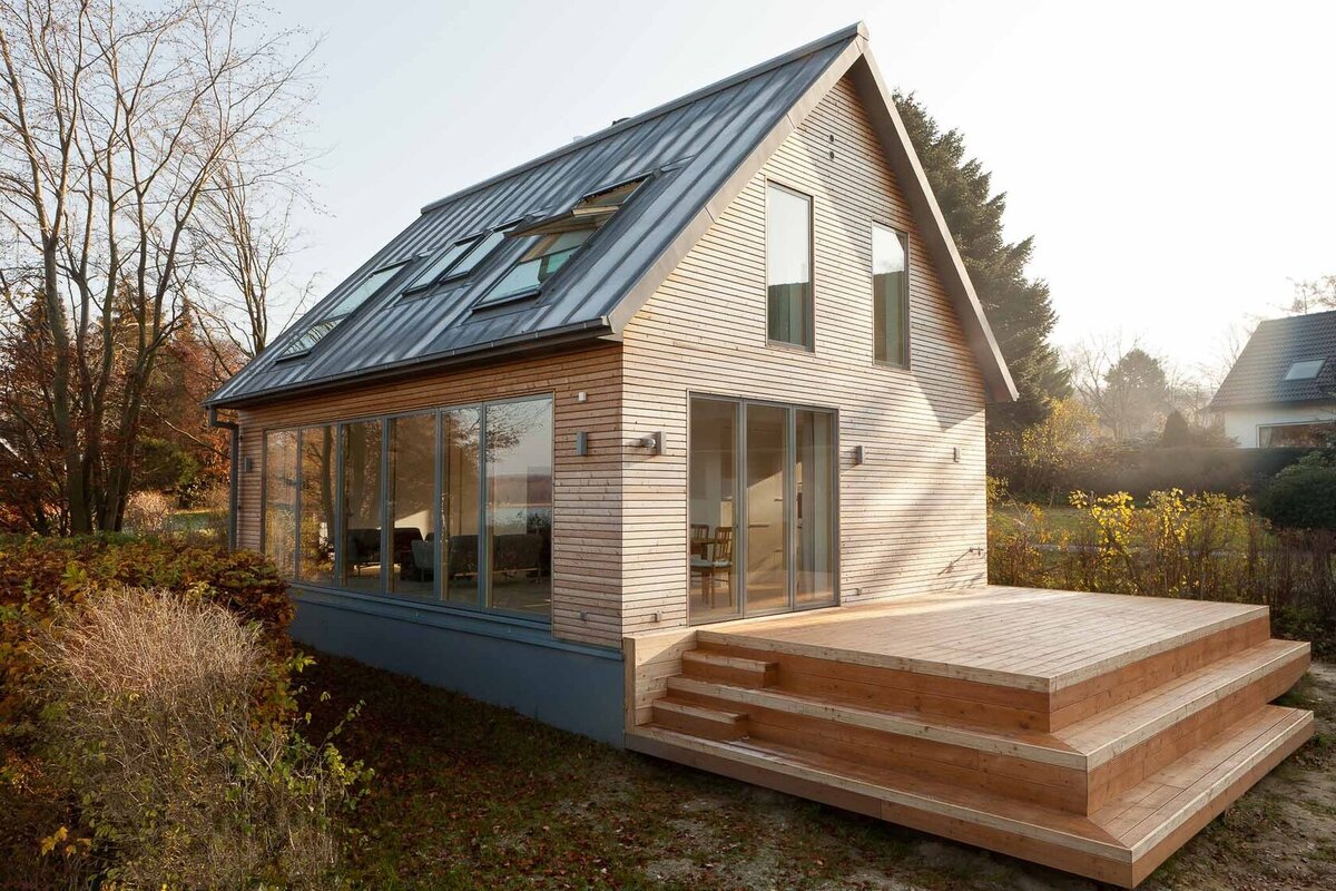 каркасный дом