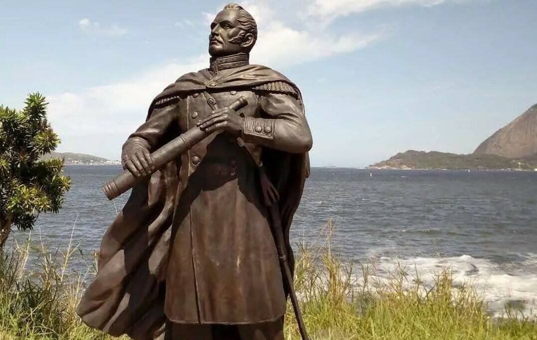 Памятник Фаддею Беллинсгаузену в Рио-де-Жанейро (Бразилия). Источник: https://rvio.histrf.ru