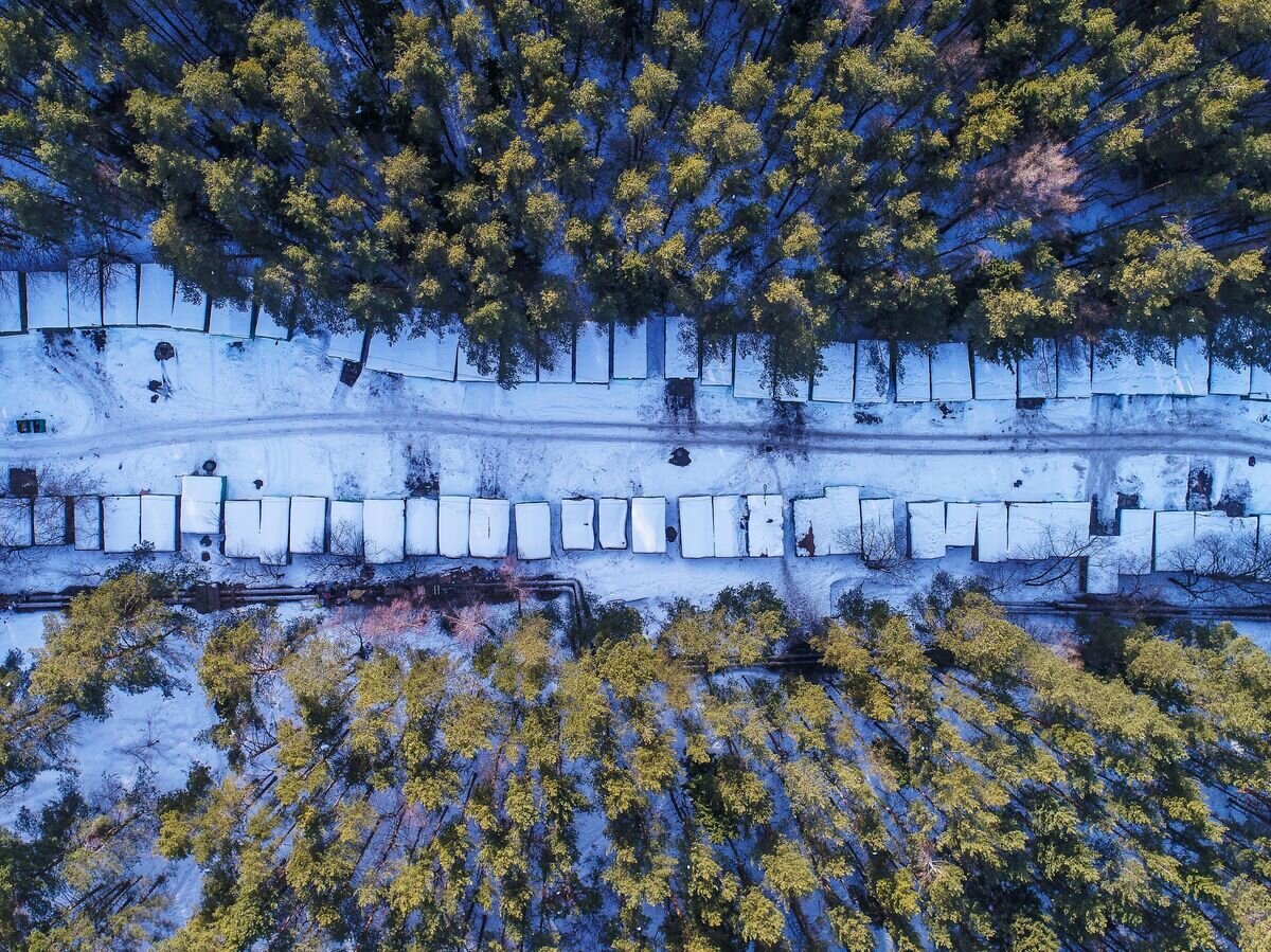    Гаражи в Новой Москве© РИА Новости / Алексей Куденко