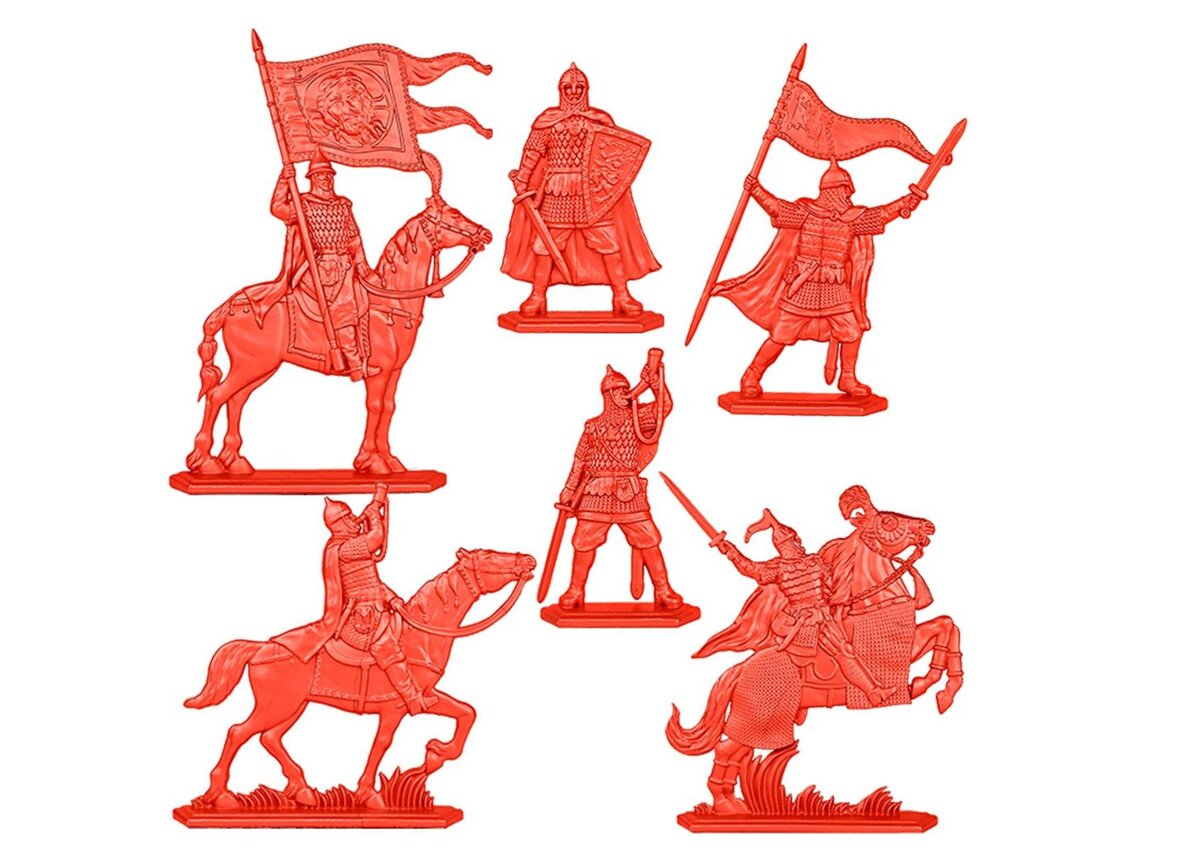 Набор "Ставка Князя" - цвет красный