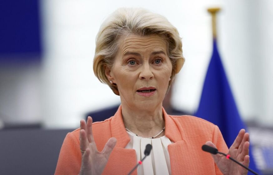    Глава ЕК назвала лагерь смерти Освенцим польским