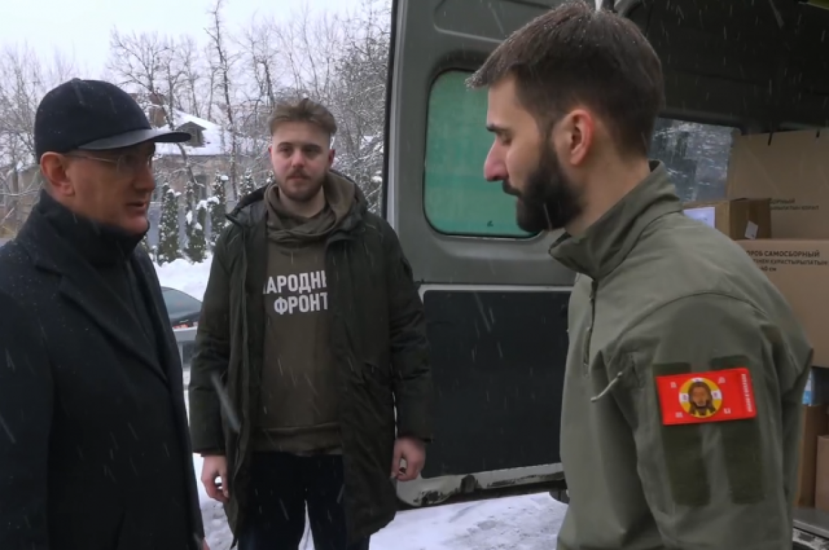    В Калужской области собрали очередную партию гуманитарного груза для солдат