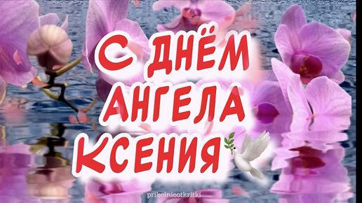 День ангела Ксении: самые красивые картинки и открытки, которыми можно поздравить с именинами