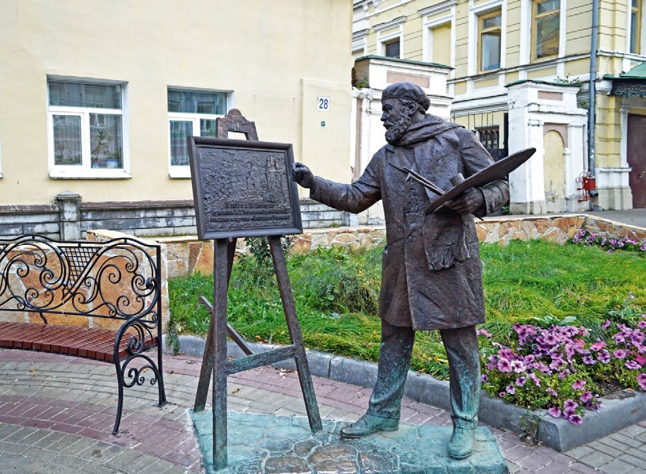 Памятник художнику в москве. Памятник художнику Маковскому в Нижнем Новгороде. Памятник художнику Тыранову. Памятник Константину Маковскому. Памятник художнику в Ейске.